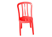 Cadeira Plstica Vermelha